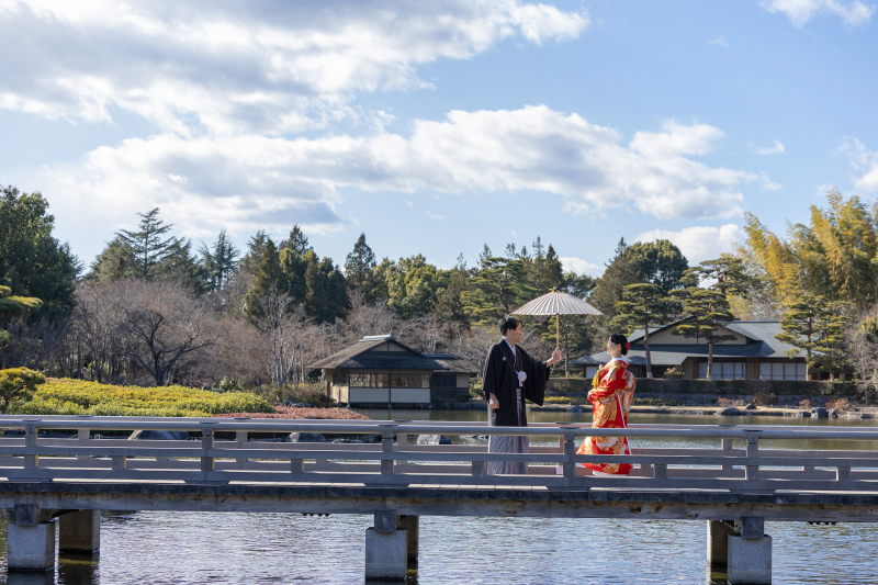 【1月撮影！】昭和記念公園和装ロケーション