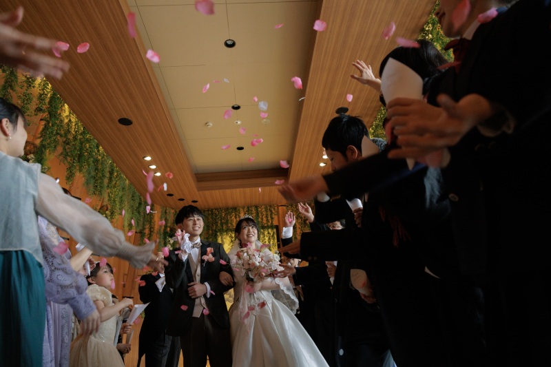 フラワーシャワー