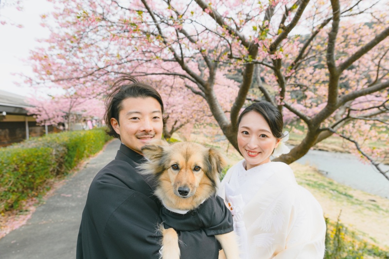 わんこと一緒に・・・