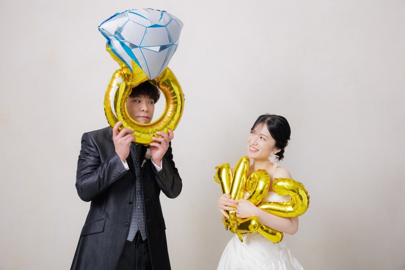 ひょうきんな一枚を。