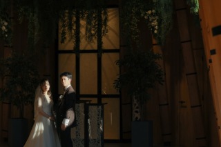 木漏れ日の美しいチャペルで