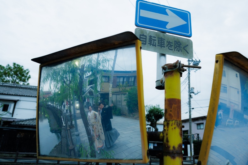 ミラー越しでも！