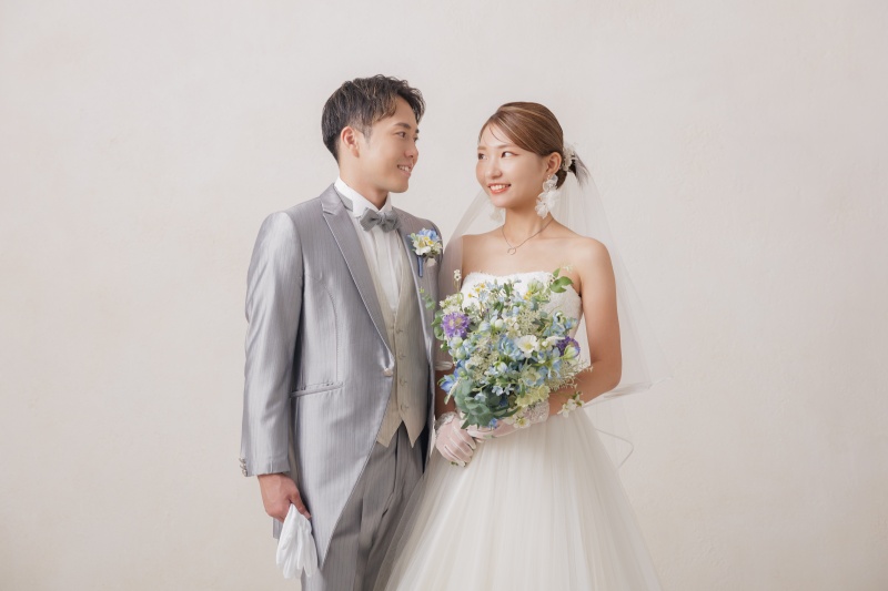【記念に1枚！シンプルに婚礼写真を残す】洋装撮影1カットプラン〈台紙＆データつき♪〉
