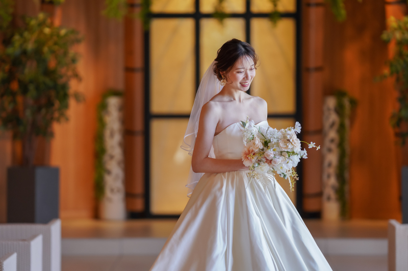 【撮る結婚式の方へ】チャペルと屋内庭園スタジオセット<300カットデータ2面台紙つき!>