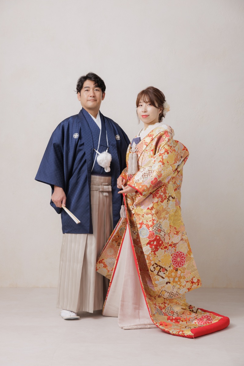 【シンプルに婚礼写真を残す】和装スタジオ<100カットデータ。美肌補正付き>