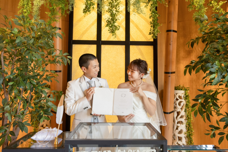 【撮る結婚式の方へ】チャペルと屋内庭園スタジオセット<300カットデータ2面台紙つき!>