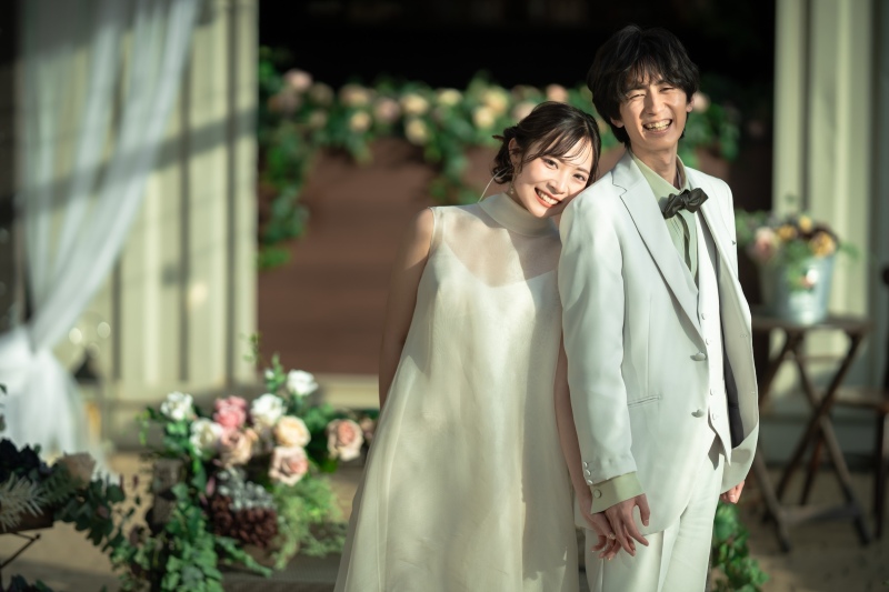 私服撮影など選べる特典付き！！【宇都宮限定】ガーデンロケーションプラン＊データ150カット美肌小顔スタイルアップ補正付き＊