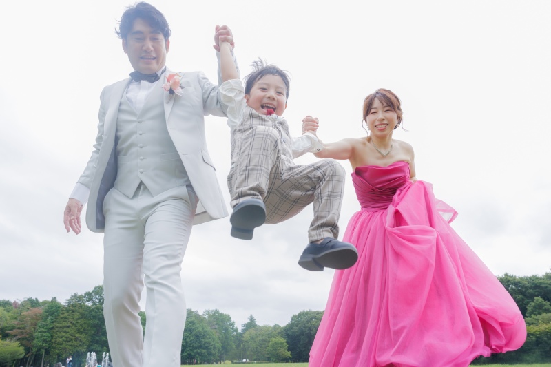 【自由に楽しくお子様とも!】みずほの自然の森公園ロケーション*データ150カット美肌小顔スタイルアップ補正付き*