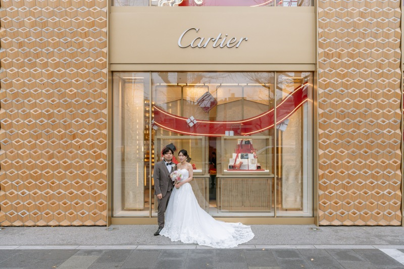 サロンに戻る際に少し手前で降りて追加の撮影を