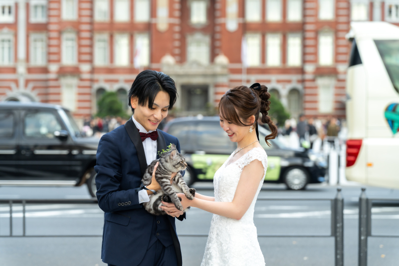 capryフォトウェディング大阪（キャプリィフォトウェディング大阪）_ペットと一緒に撮影できる