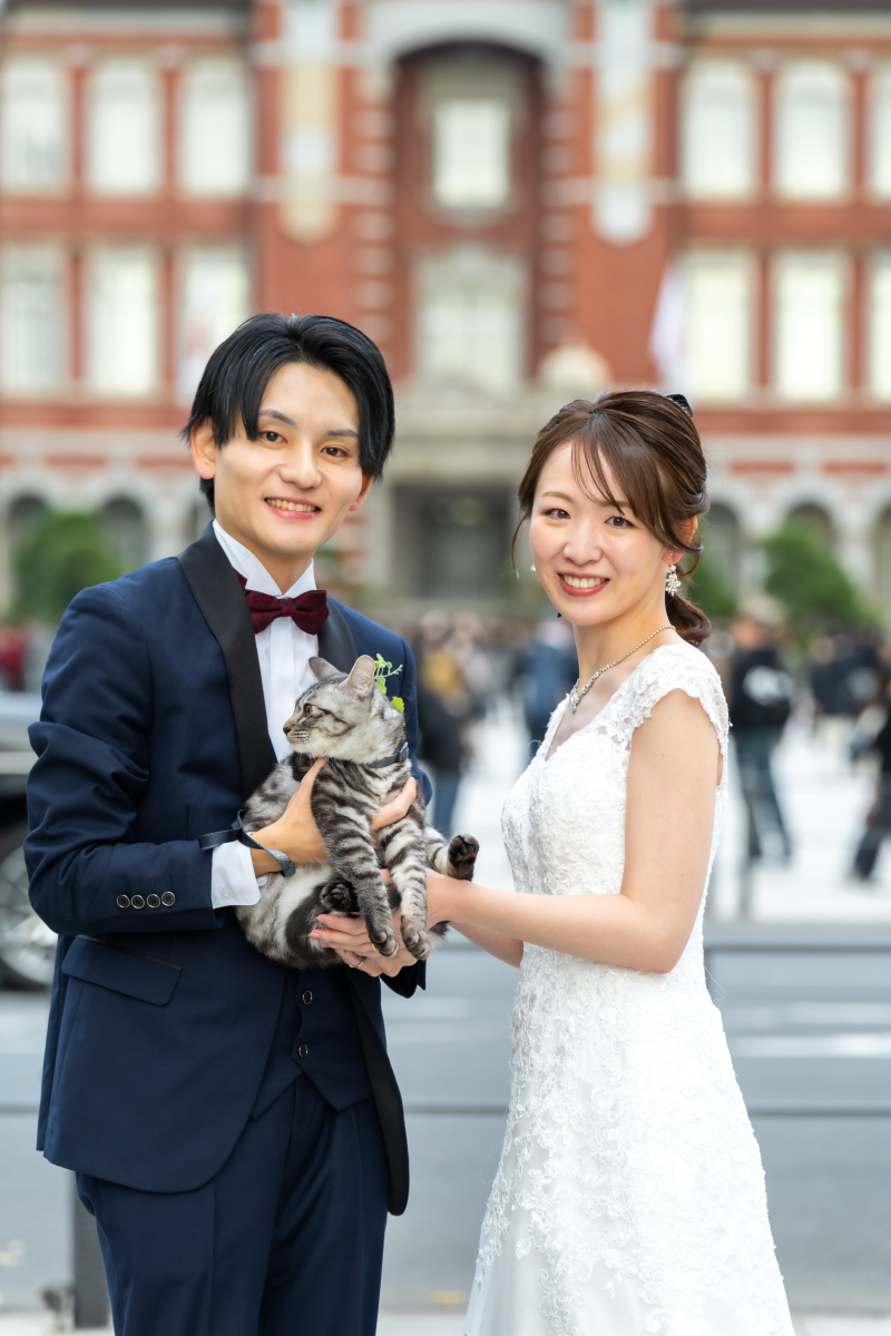 capryフォトウェディング大阪（キャプリィフォトウェディング大阪）_ペットと一緒に撮影できる