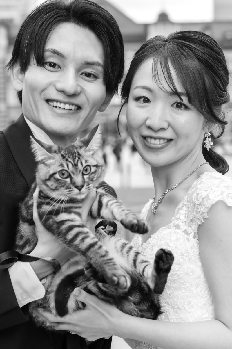 capryフォトウェディング大阪（キャプリィフォトウェディング大阪）_ペットと一緒に撮影できる