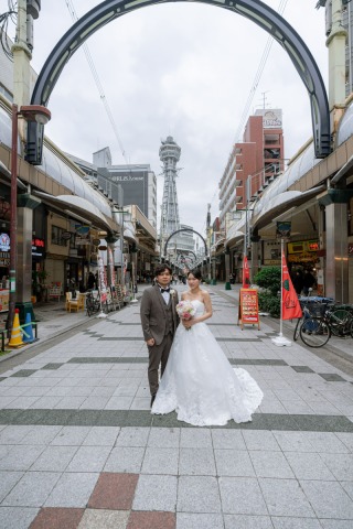 capryフォトウェディング大阪(キャプリィフォトウェディング大阪)_撮影SPOT<通天閣>