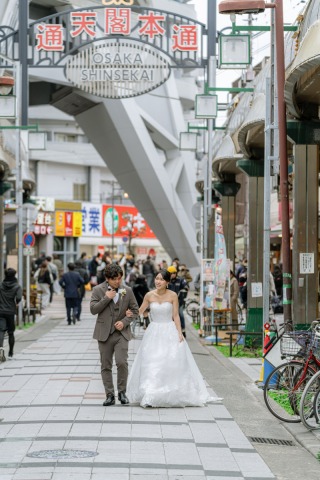 capryフォトウェディング大阪(キャプリィフォトウェディング大阪)_撮影SPOT<通天閣>
