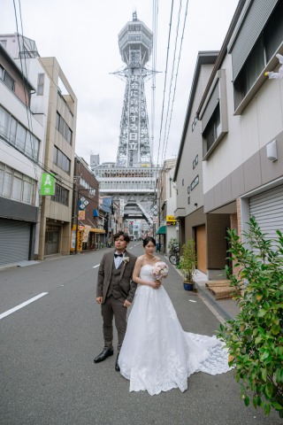 capryフォトウェディング大阪(キャプリィフォトウェディング大阪)_撮影SPOT<通天閣>