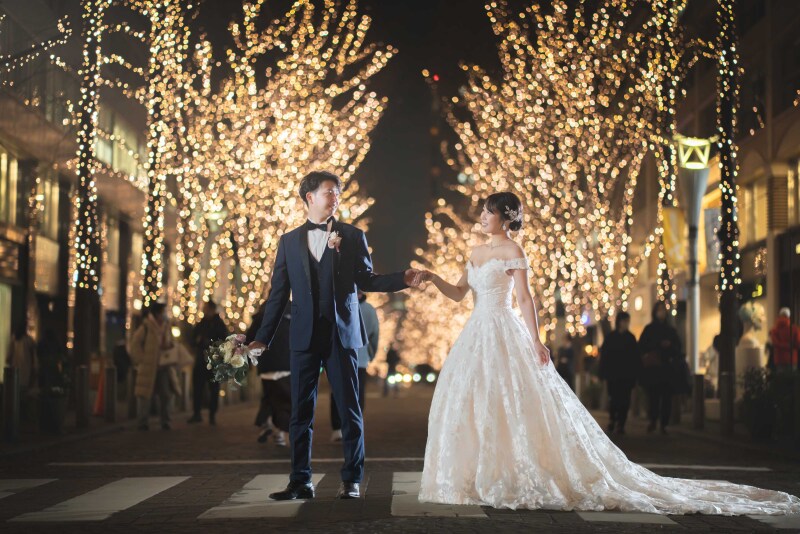 ☆2月撮影の方限定☆【撮影地が選べる！NIGHT撮影コミコミ60カットプラン】◆所要時間：約4時間◆衣装・ヘアメイク・着付込み◎