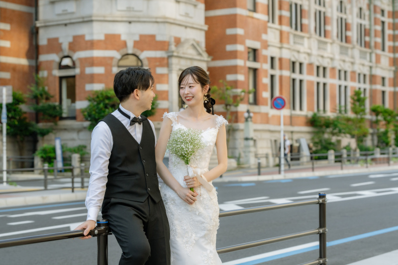 【スタジオ&ロケーション】横浜の街並みとスタジオで叶える特別なウェディングフォト