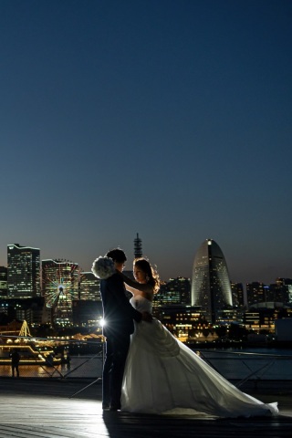 capryフォトウェディング横浜（キャプリィフォトウェディング横浜）_【capry横浜】Night撮影