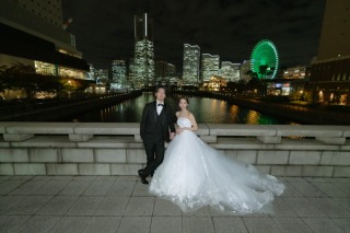 capryフォトウェディング横浜（キャプリィフォトウェディング横浜）_万国橋ナイト