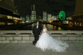 capryフォトウェディング横浜（キャプリィフォトウェディング横浜）_万国橋ナイト