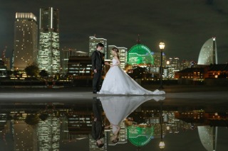 capryフォトウェディング横浜（キャプリィフォトウェディング横浜）_万国橋ナイト