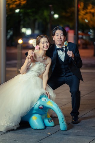 capryフォトウェディング横浜（キャプリィフォトウェディング横浜）_象の鼻パークNight