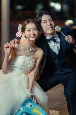 capryフォトウェディング横浜（キャプリィフォトウェディング横浜）_象の鼻パークNight