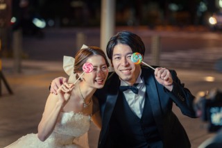 capryフォトウェディング横浜（キャプリィフォトウェディング横浜）_象の鼻パークNight