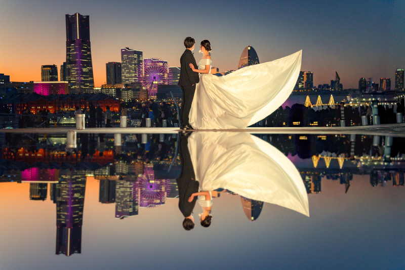 【☆新春キャンペーン☆】スタジオ・ストリート・大さん橋で！1DAYフォトツアー★衣装フリーチョイス・申請料・移動費も全部コミコミ