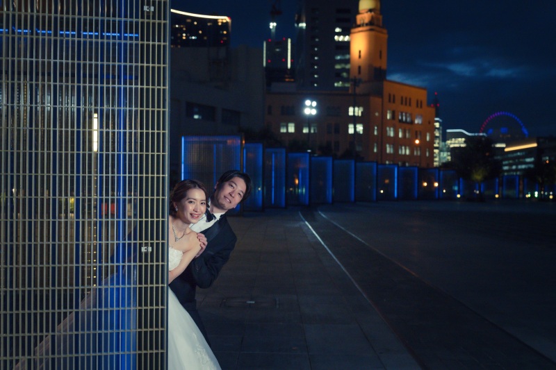 【2月撮影限定☆早割】大さん橋&象の鼻パーク周遊☆NIGHT撮影コミコミ100カットプラン:土日祝撮影でも追加料金不要でお得!