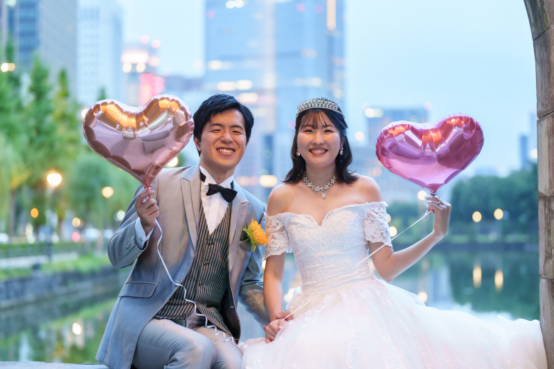 サプライズの瞬間のすてきな表情も逃さず撮影！