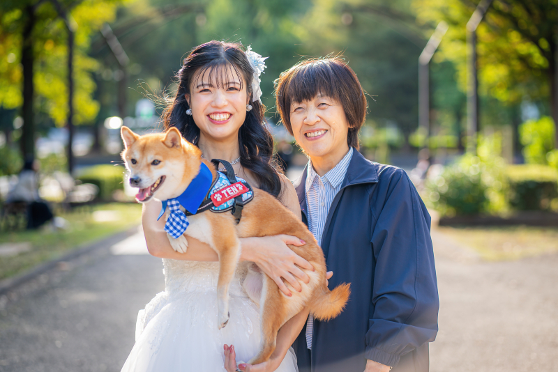capryフォトウェディング名古屋（キャプリィフォトウェディング名古屋）_ペットと一緒に撮影できる