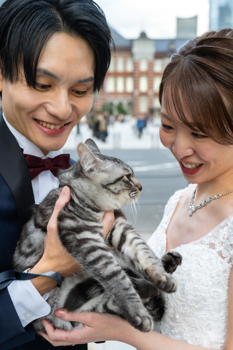 capryフォトウェディング名古屋（キャプリィフォトウェディング名古屋）_ペットと一緒に撮影できる