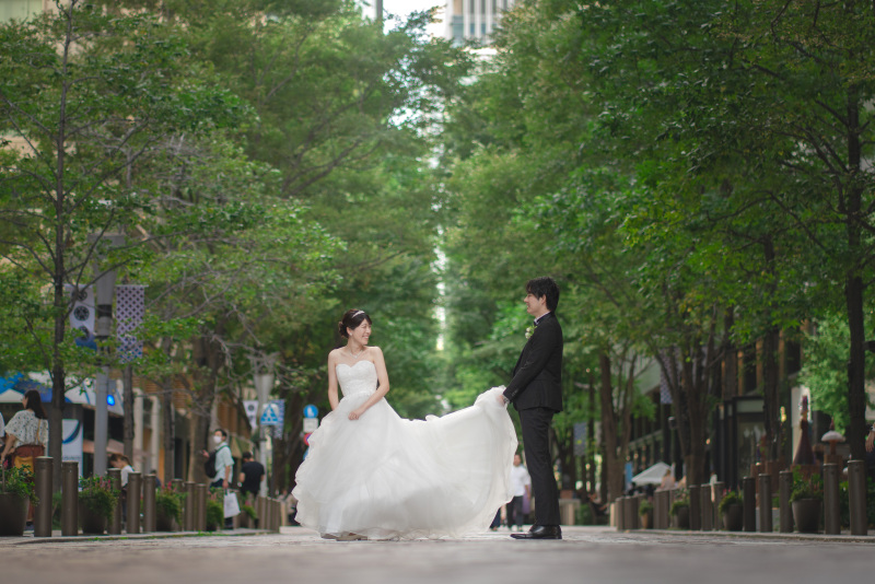 まるで映画のようなおふたりの魅力あふれる映像を撮影