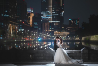 【NIGHT撮影】☆市政資料館＆徳川園コミコミ120カット撮影プラン☆追加料金不要＆全カットレタッチ付き！◆所要時間：約5時間◆