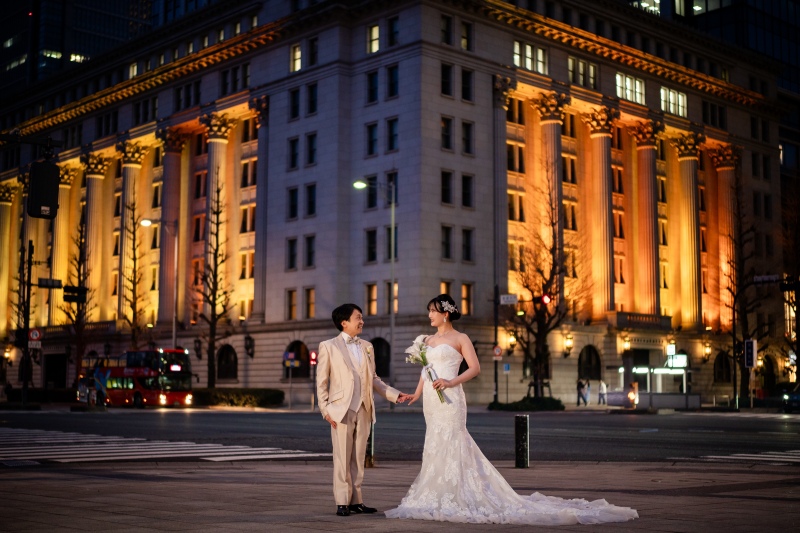 【NIGHT撮影】☆市政資料館&徳川園コミコミ120カット撮影プラン☆追加料金不要&全カットレタッチ付き!◆所要時間:約5時間◆