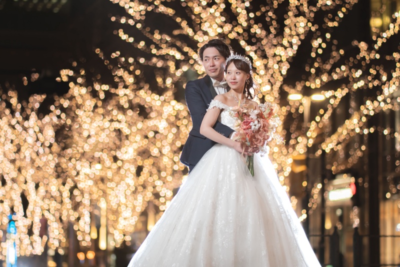 【NIGHT撮影】☆名古屋駅周辺ストリート☆衣装選び放題&全カットレタッチ付!撮影コミコミ60カットプラン◆所要時間:約4時間◆