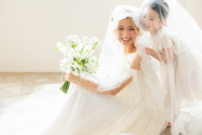 【確かな今！最も美しい今を残す！】 ￥44000 花嫁のソロフォトウェディング 