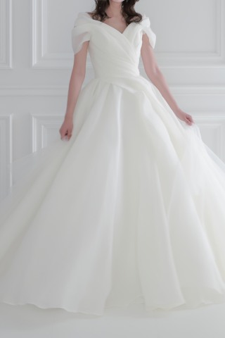 WD_029 カベルオフショルダードレス