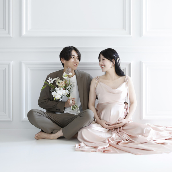 完全貸切スタジオで2人だけのゆったり撮影