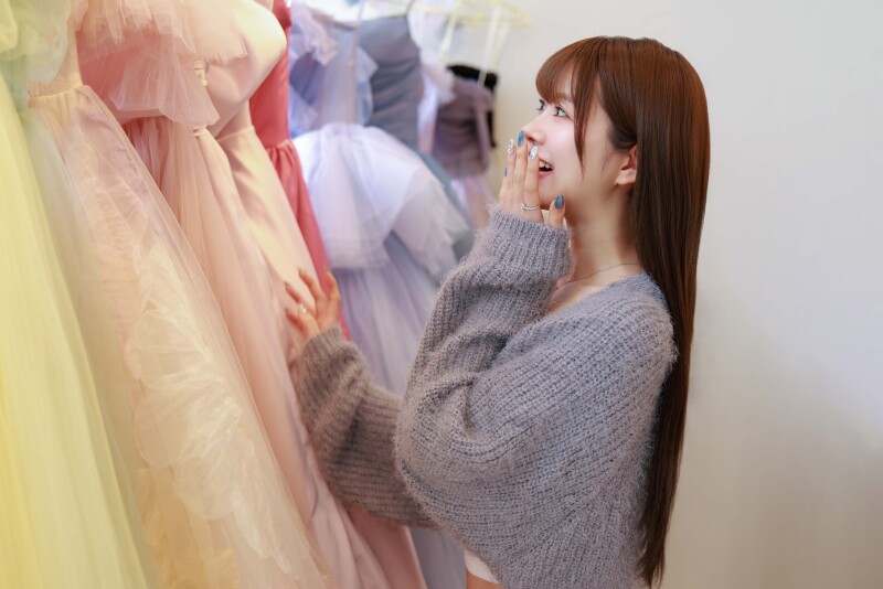 CLELIA_衣装の試着ができる