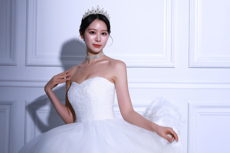 ドレスは全て韓国で購入したインポートドレス