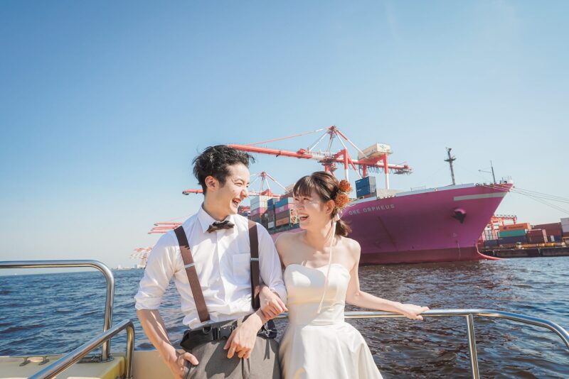 STUDIO ARC ららテラスHARUMI FLAG店_海で撮影できる