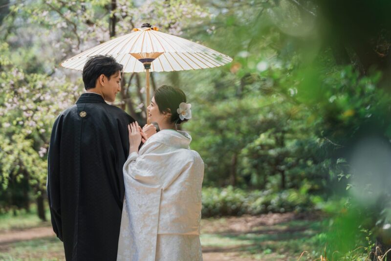 美しい風景が和装の美しさを極立たせます