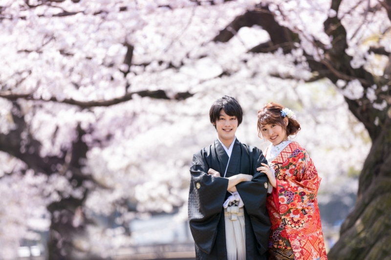 日本の美、和装が映える