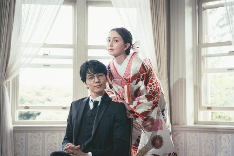 窓から差し込む光が素敵な演出に