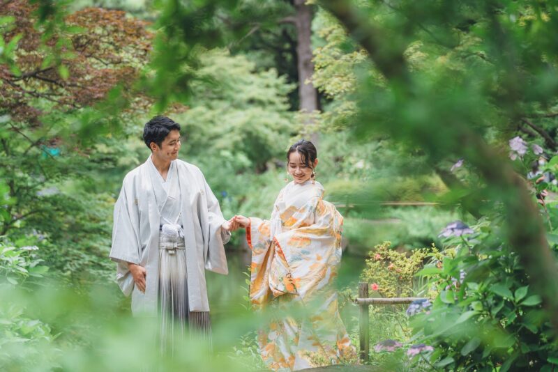 【衣装追加料金なし】甘泉園ロケーション|衣装選び放題×100カット×ヘアメイク込。風情豊かな日本庭園で心に残る和装撮影を。