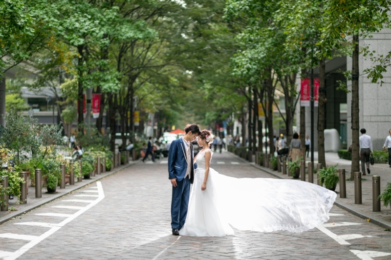 【衣装追加料金なし】東京駅ロケーション|衣装選び放題×100カット×ヘアメイク込。憧れのレンガ駅舎でドラマチックな撮影を