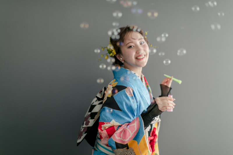 【1〜2月撮影限定！50％OFF】和装１着スタジオプラン ｜144,000円&rarr;72,000円（衣装、着付け、ヘアメイク込み）