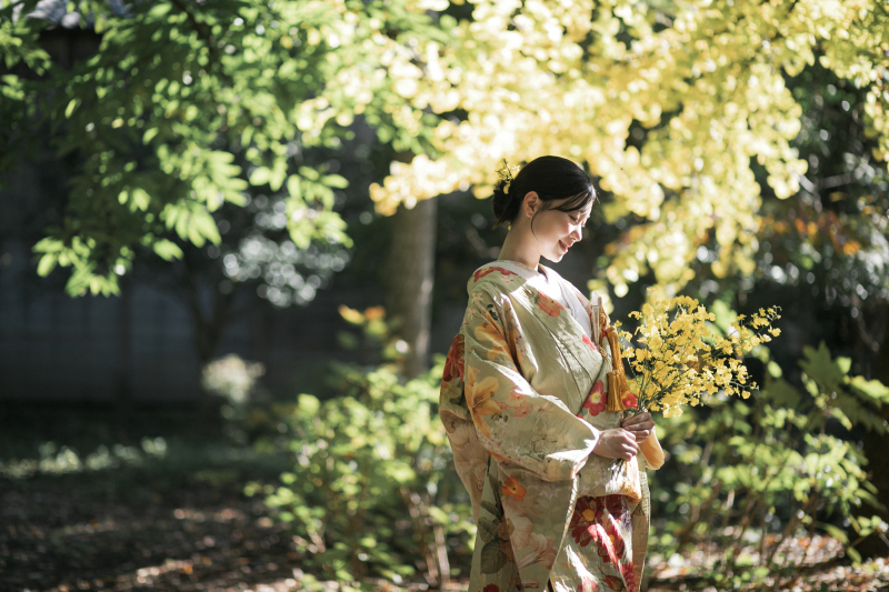 【1～2月撮影限定！50％OFF】和装＋洋装ロケプラン ｜254,000円&rarr;127,000円（衣装、着付け、ヘアメイク込み）